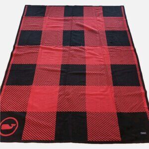 Vineyard Vines Buffalo Plaid Chappy Wrap in Red Velvet